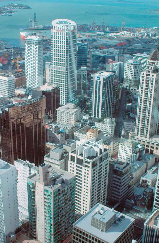 11 - Nueva Zelanda - Auckland, panoramica desde la Sky Tower